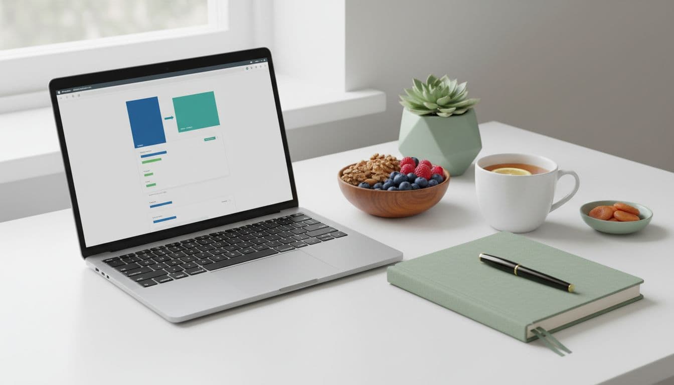 Persona completando un formulario mientras conversa con un especialista